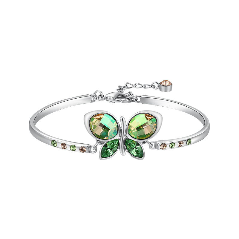 Green Butterfly Bracelet