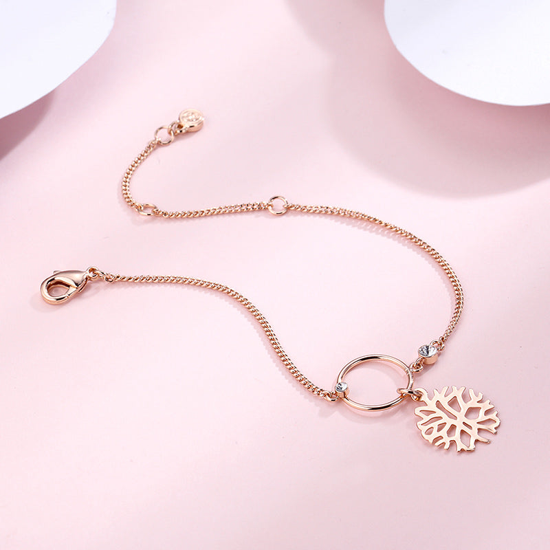 Hot Air Balloon Snowflake Bracelet