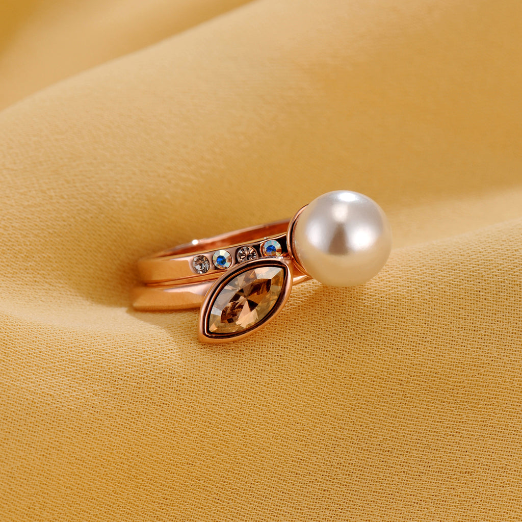 Pearl Gemstone Ring