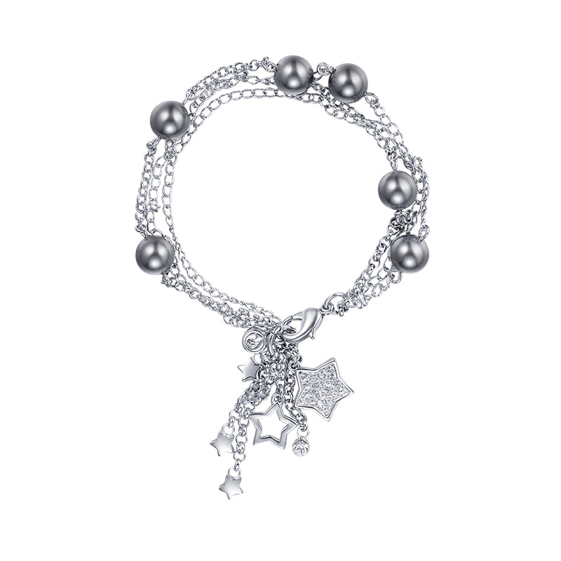 Imitation Pearl Multi-layer Delicate Bracelet