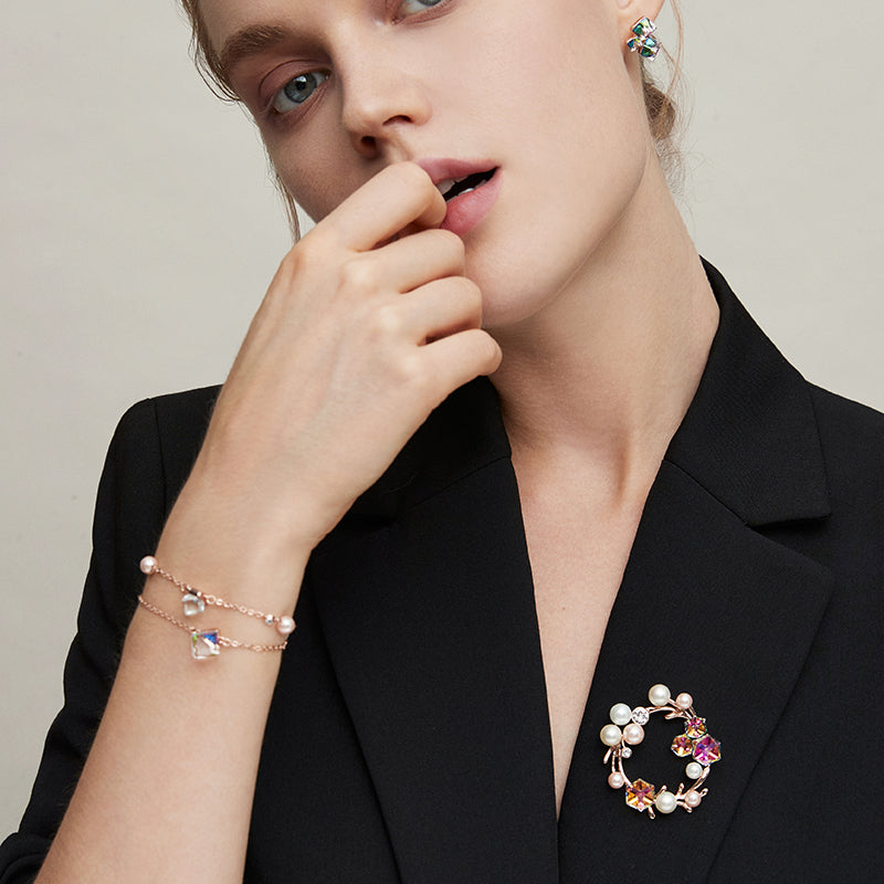 Geometric Square Bracelet