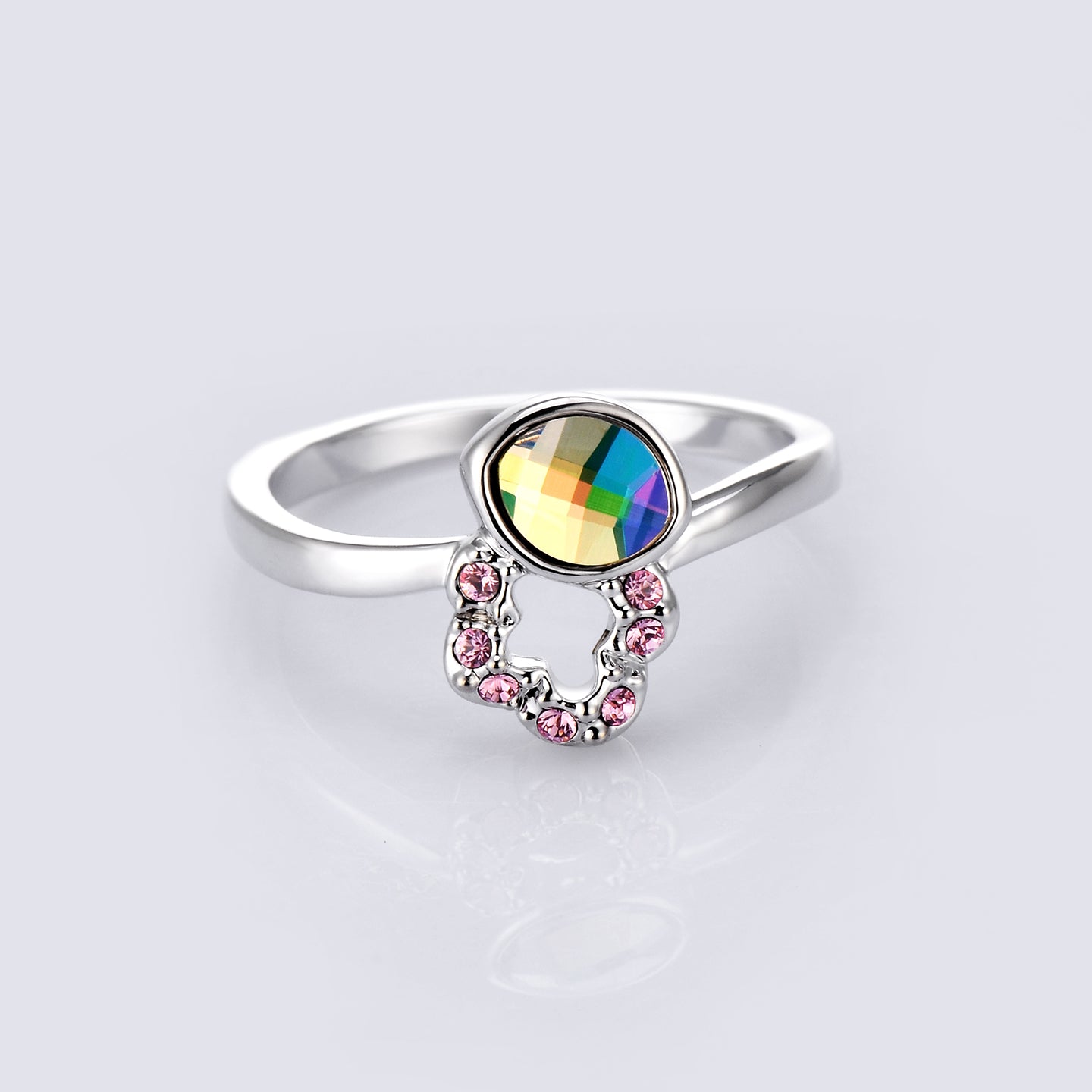 colored gemstone ring
