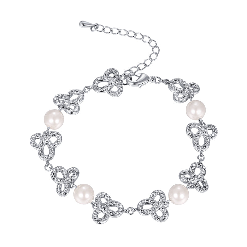 Hollow Floral Pattern Bracelet