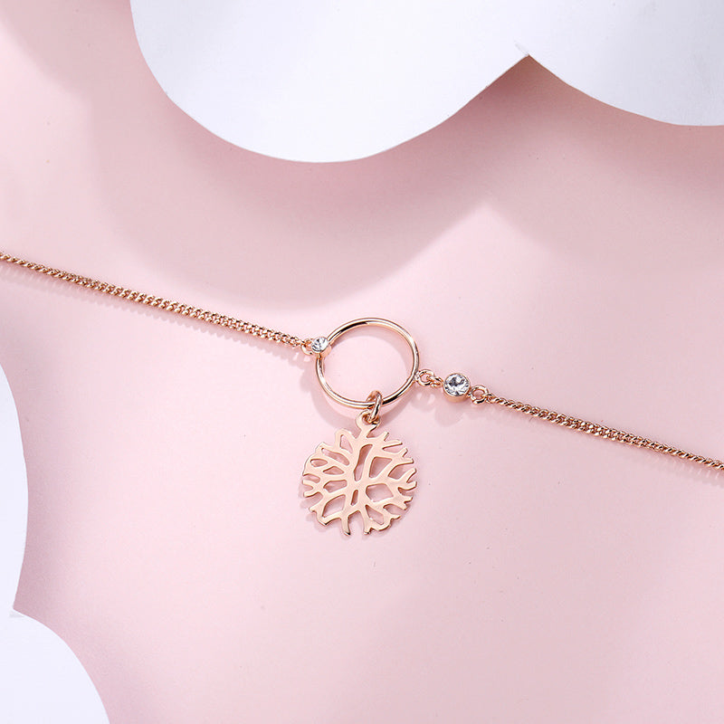 Hot Air Balloon Snowflake Bracelet