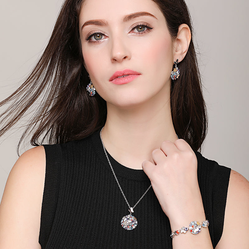 Butterfly Garden Necklace