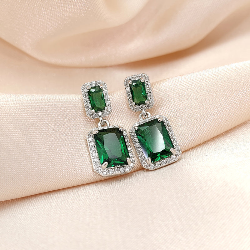 Vintage Green Earrings