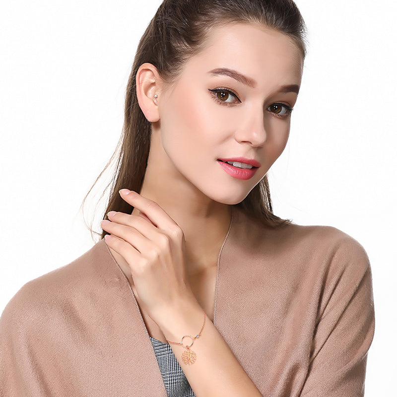 Hot Air Balloon Snowflake Bracelet