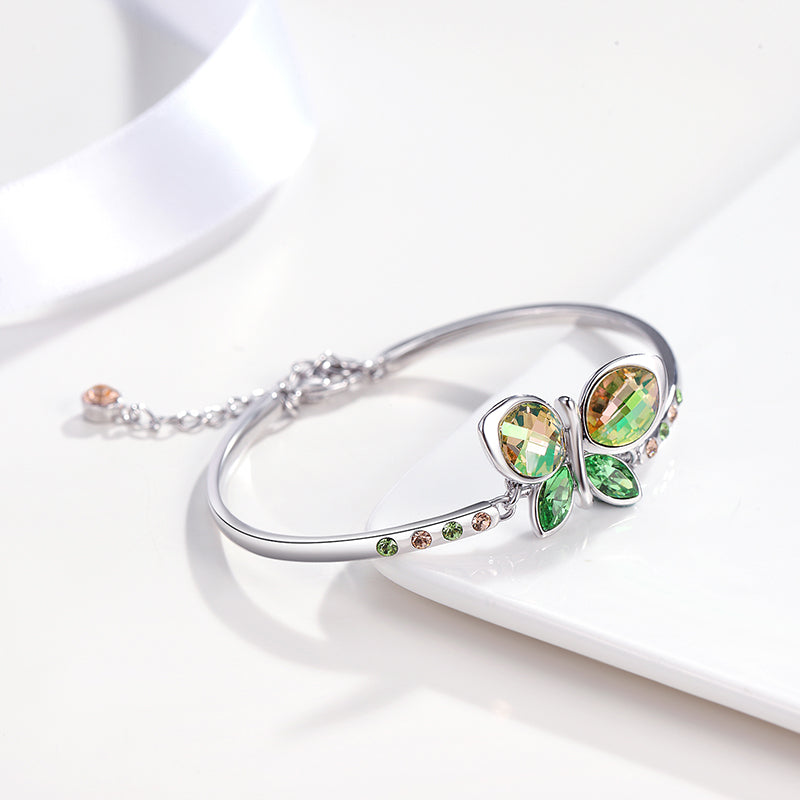 Green Butterfly Bracelet