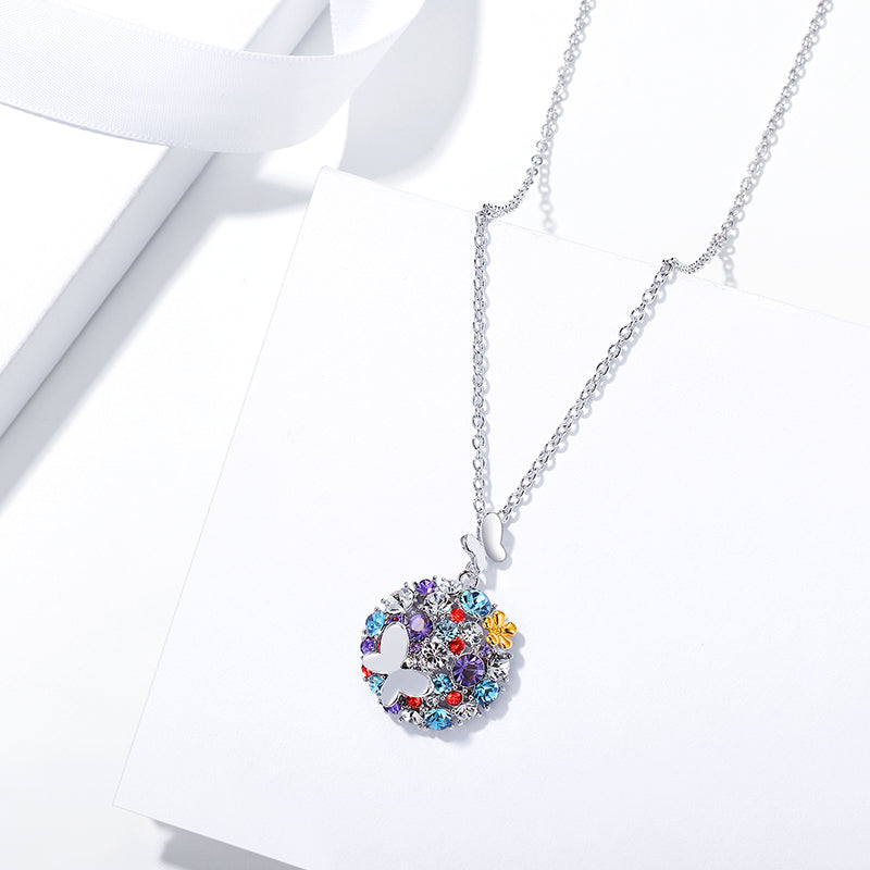 Butterfly Garden Necklace