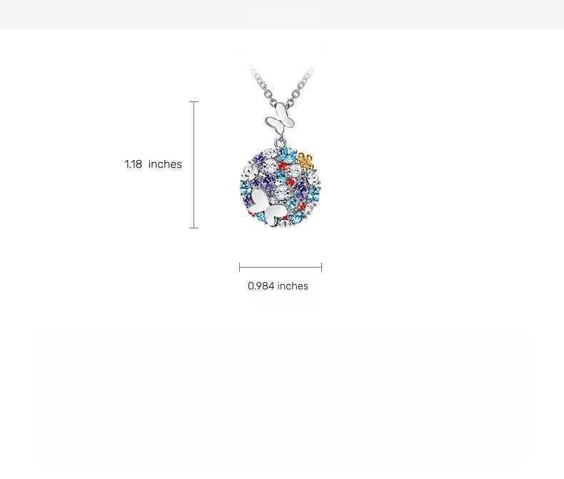 Butterfly Garden Necklace