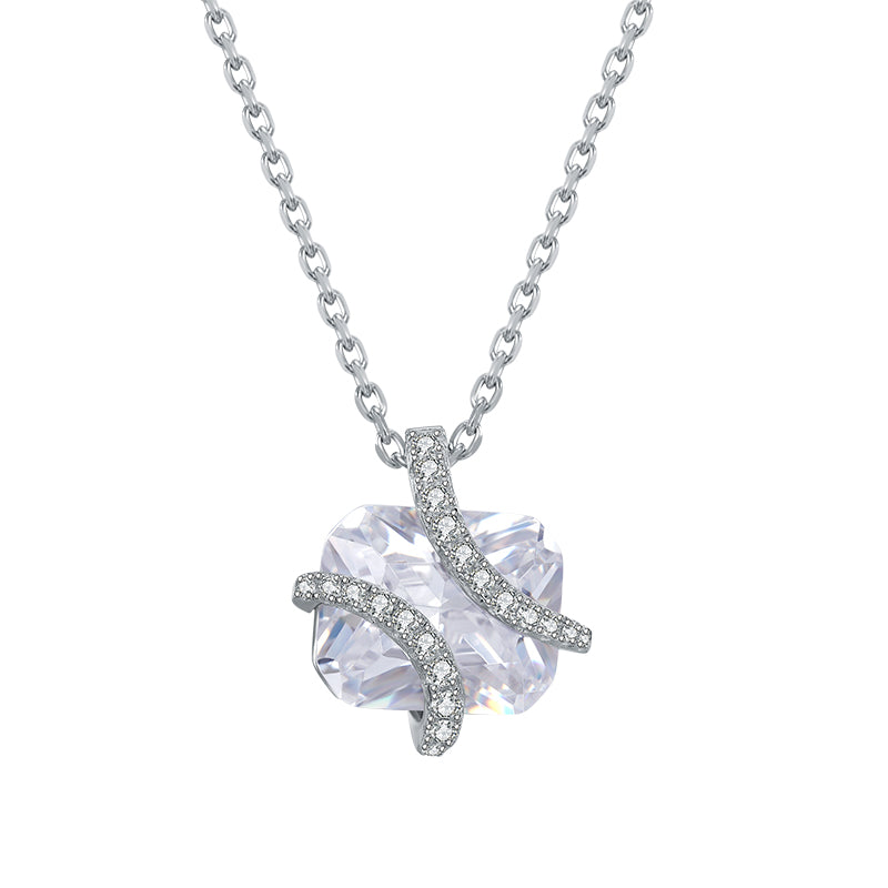 Square Diamond Pendant